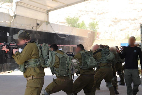 IDF 96th Division troops in training (Photo: IDF) IDF 96th Division troops in training