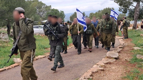 IDF 96th Division troops in training (Photo: IDF) IDF 96th Division troops in training