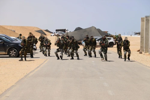 IDF 96th Division troops in training (Photo: IDF) IDF 96th Division troops in training