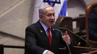 בנימין נתניהו במליאת הכנסת