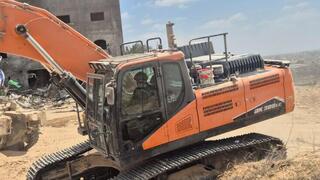 דוד ליבי ז"ל במהלך הריסת תשתיות טרור בעזה