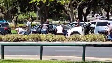 תיעוד: מעצר חולייה של 5 חשודים, חלקם משתייכים לכנופית SSQ-נתינים זרים שהיו בדרכם עפ"י החשד לביצוע אירוע ירי