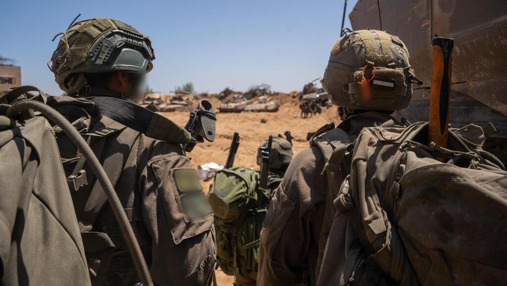 כוחות חטיבת הנח״ל ברצועת עזה  - מבצע ׳מרכבות גדעון׳