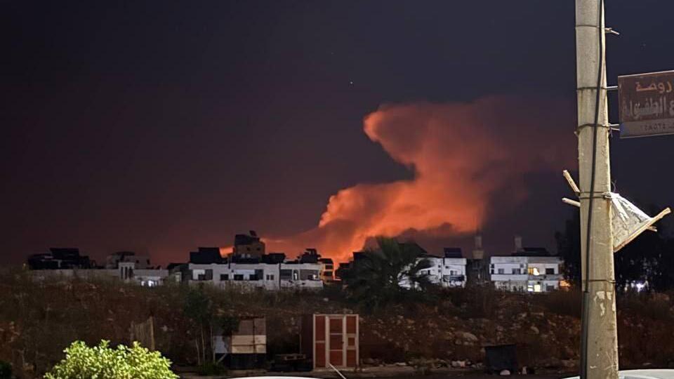 חיל האוויר תוקף בטרטוס שבסוריה