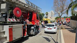 שריפה בבניין במודיעין, בה נהרגו אם ובנה