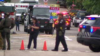 Scene of the attack in Colorado 