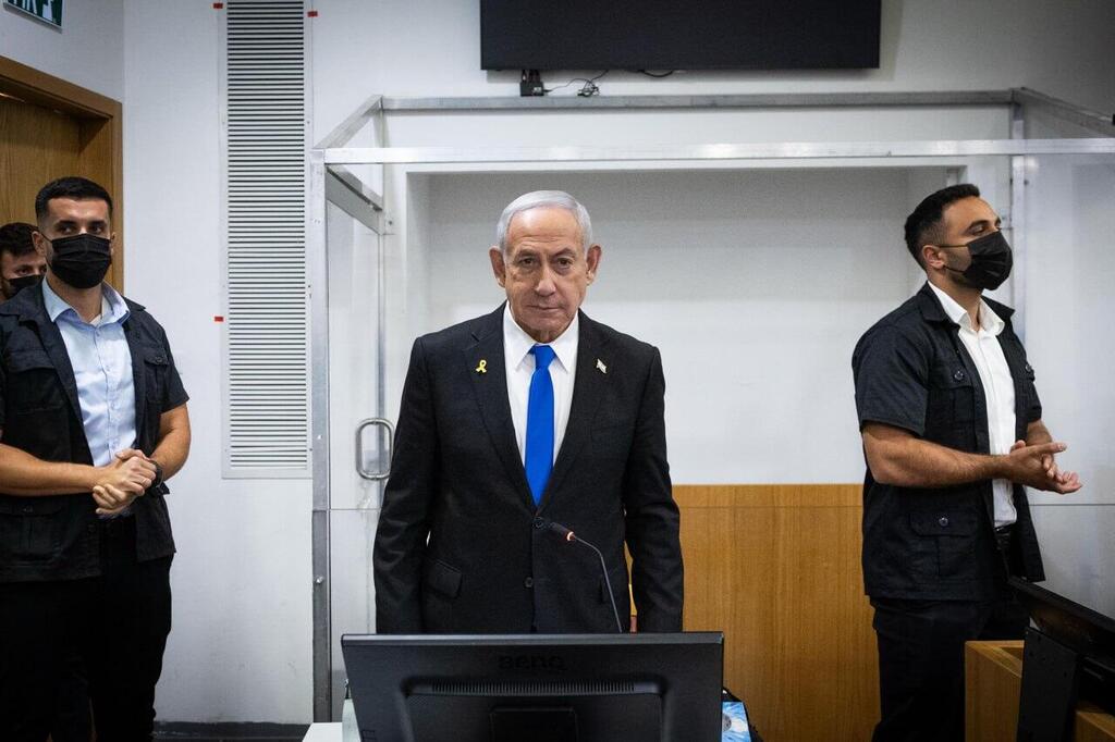 נתניהו נכנס לדיון החקירה הנגדית