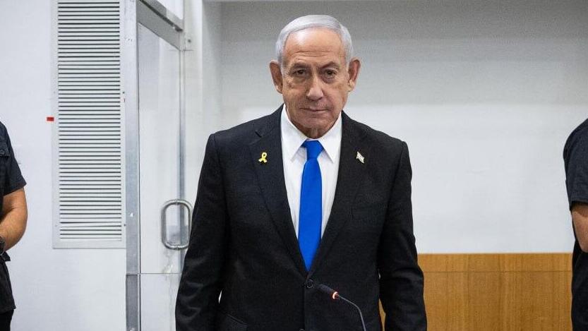 נתניהו נכנס לדיון החקירה הנגדית
