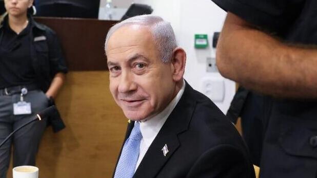 נתניהו נכנס לדיון החקירה הנגדית