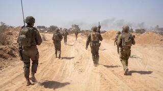 פעילות צוות הקרב של חטיבת הנח״ל בצפון רצועת עזה