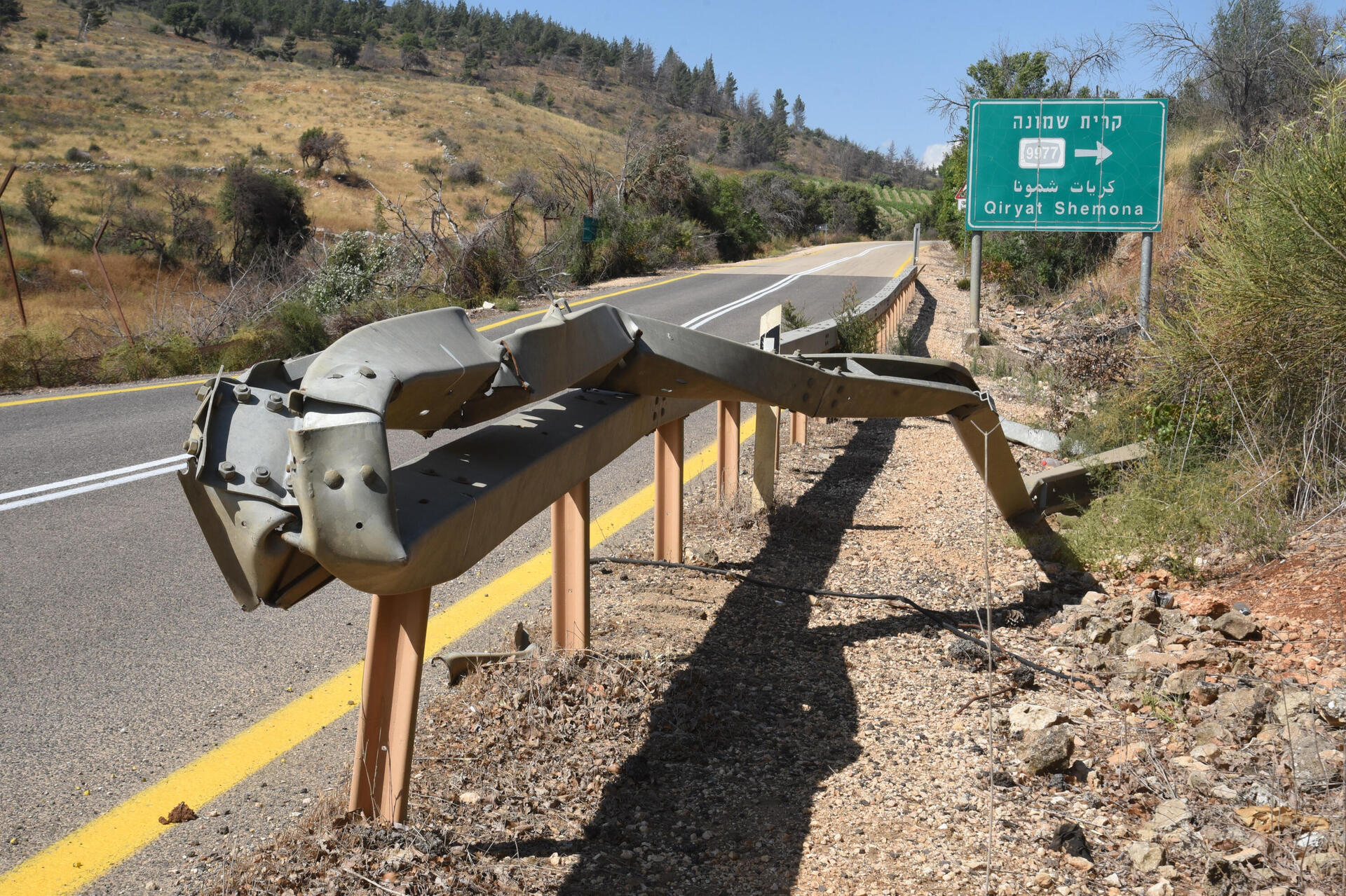 חצי שנה אחרי הפסקת האש, סכנת חיים בכבישי הצפון 