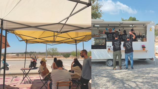 עגלות קפה בנגב