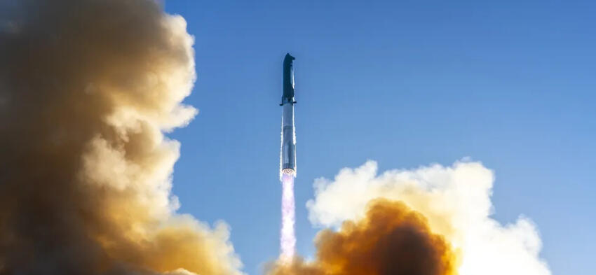 Starship launches on its ninth test flight from SpaceX’s Texas base