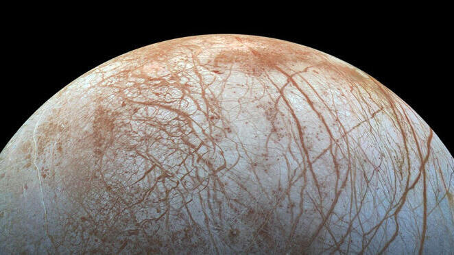Surface of Europa as captured by NASA’s Juno spacecraft (Photo: NASA/JPL-Caltech/SwRI/MSSS) Surface of Europa as captured by NASA’s Juno spacecraft