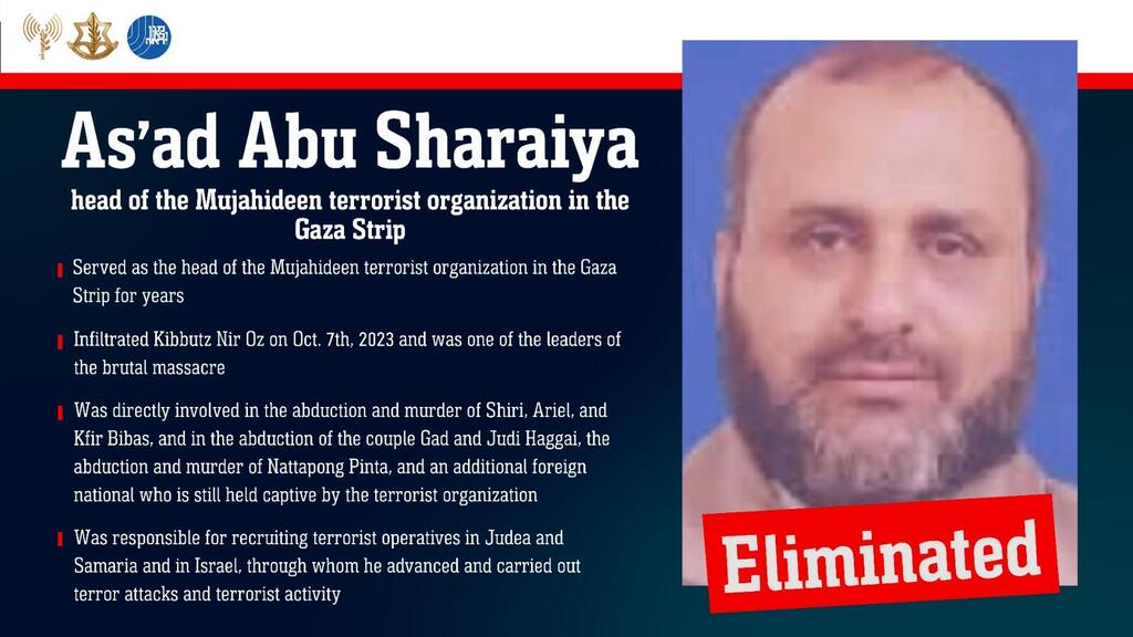 Mujahideen Brigades chief As'ad Abu Sharaiya 