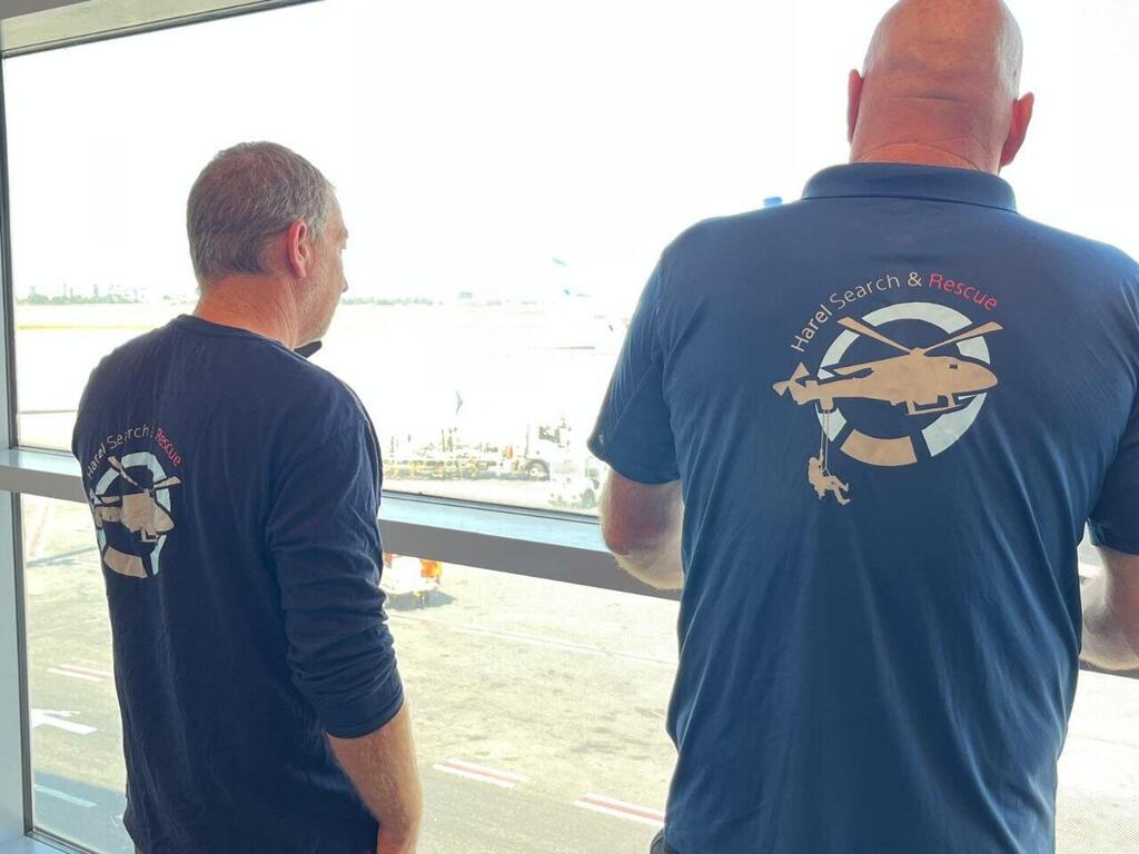 צוות חילוץ הראל 669 בחיפוש אחר הנעדרת מיכל פלג בכרתים