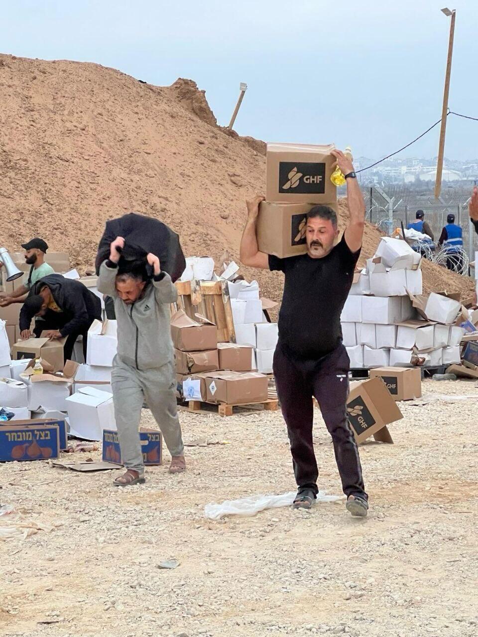 חלוקת סיוע הומניטרי ברצועת עזה על ידי GHF