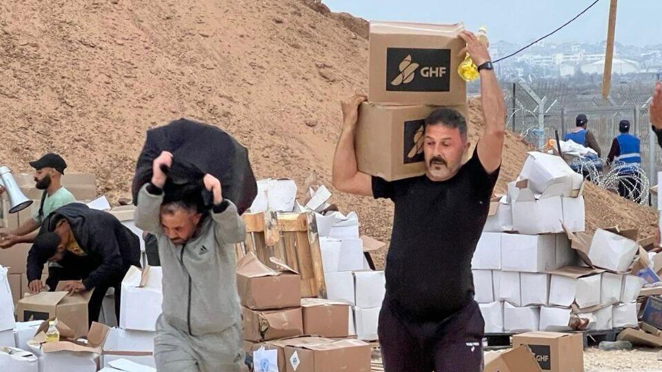 חלוקת סיוע הומניטרי ברצועת עזה על ידי GHF