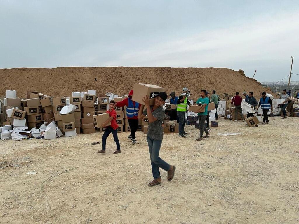 חלוקת סיוע הומניטרי ברצועת עזה על ידי GHF