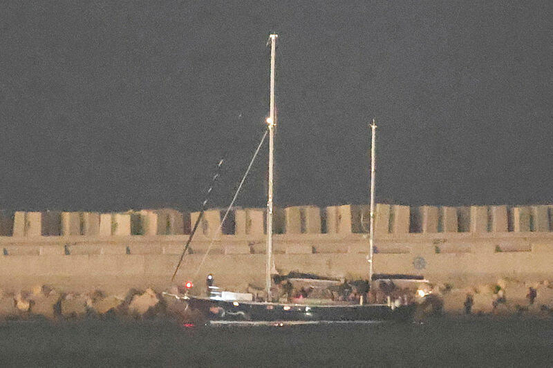 ספינת "מדלן" בנמל אשדוד
