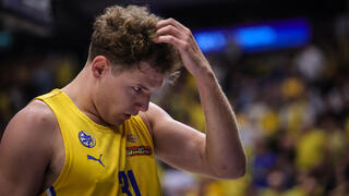 שחקן מכבי ת"א רוקאס יוקובאיטיס