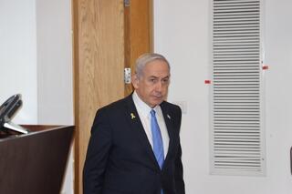 נתניהו נכנס לדיון החקירה הנגדית
