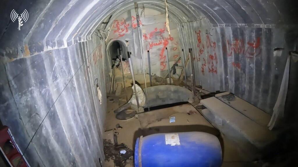 תיעוד: לוחמי יהל"ם במנהרה בעזה