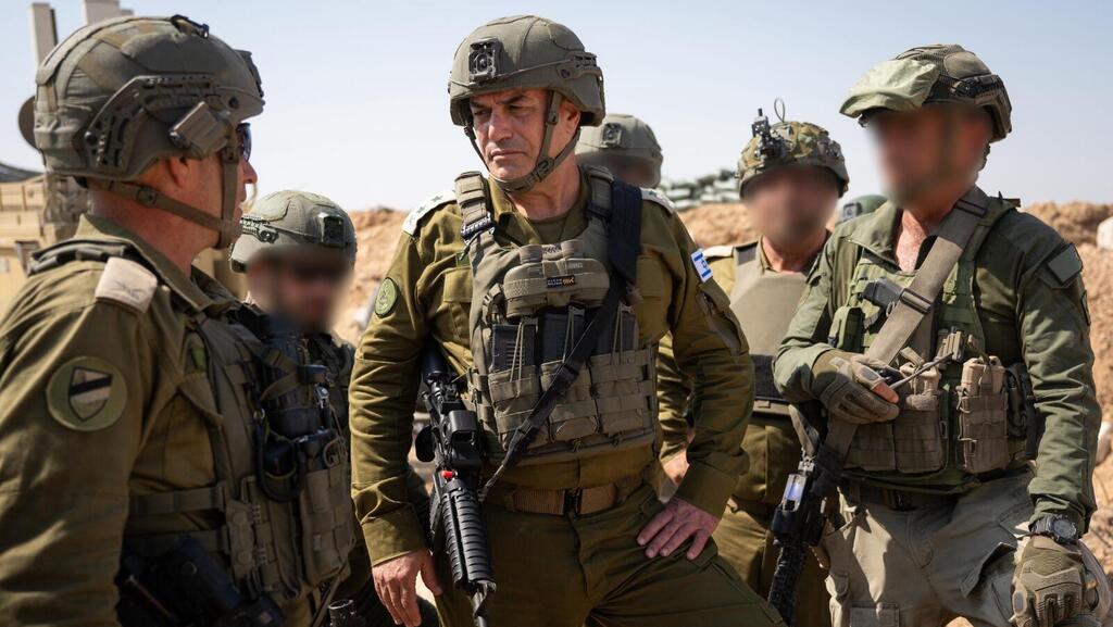 הרמטכ"ל אייל זמיר סייר בשטח בצפון רצועת עזה