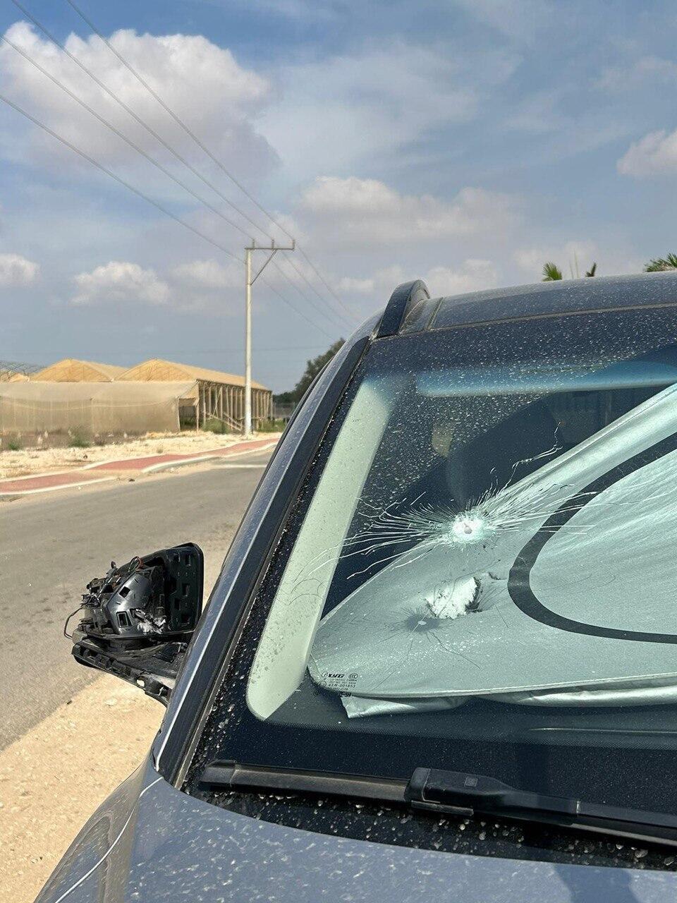 מהלחימה ושדה הקרב במושב פרי גן