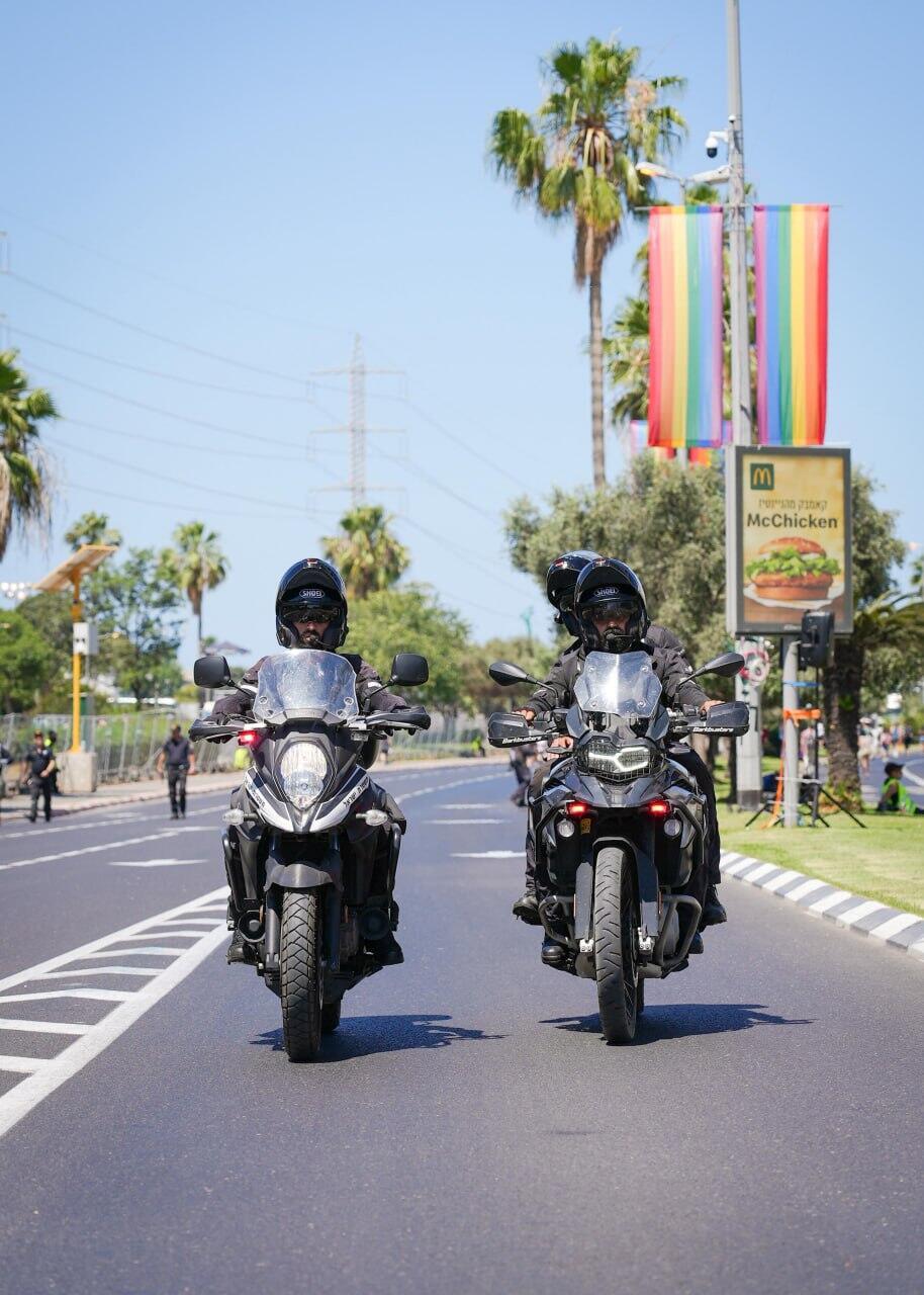 כוחות משטרה פרוסים במצעד הגאווה בתל אביב