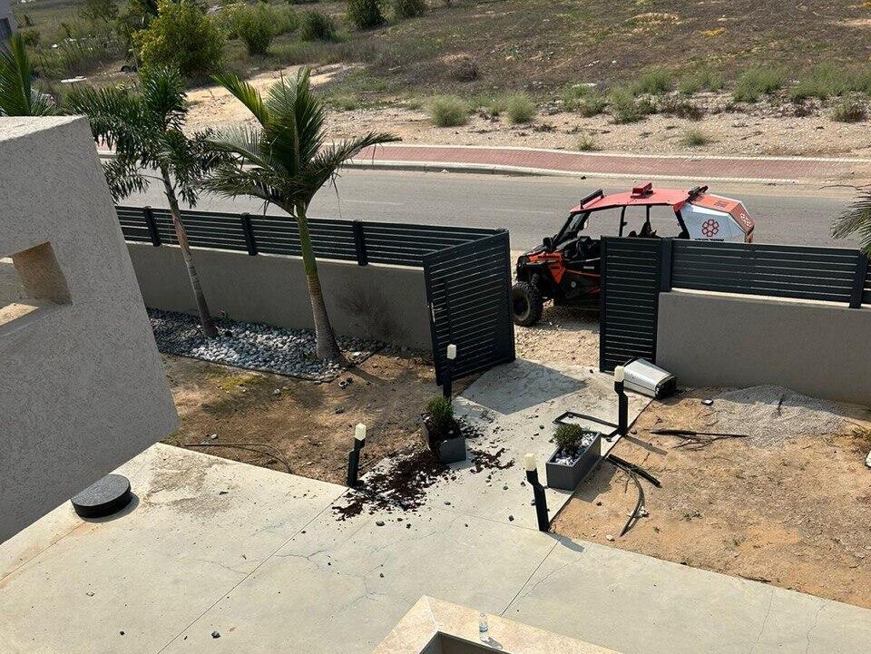 מהלחימה ושדה הקרב במושב פרי גן