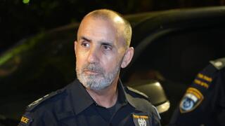 מפכ"ל המשטרה דני לוי בזירה בבסמת טבעון
