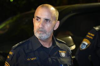 מפכ"ל המשטרה דני לוי בזירה בבסמת טבעון