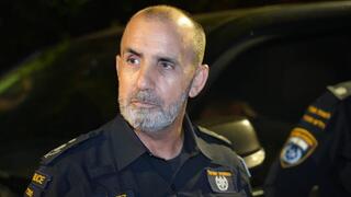 מפכ"ל המשטרה דני לוי בזירה בבסמת טבעון