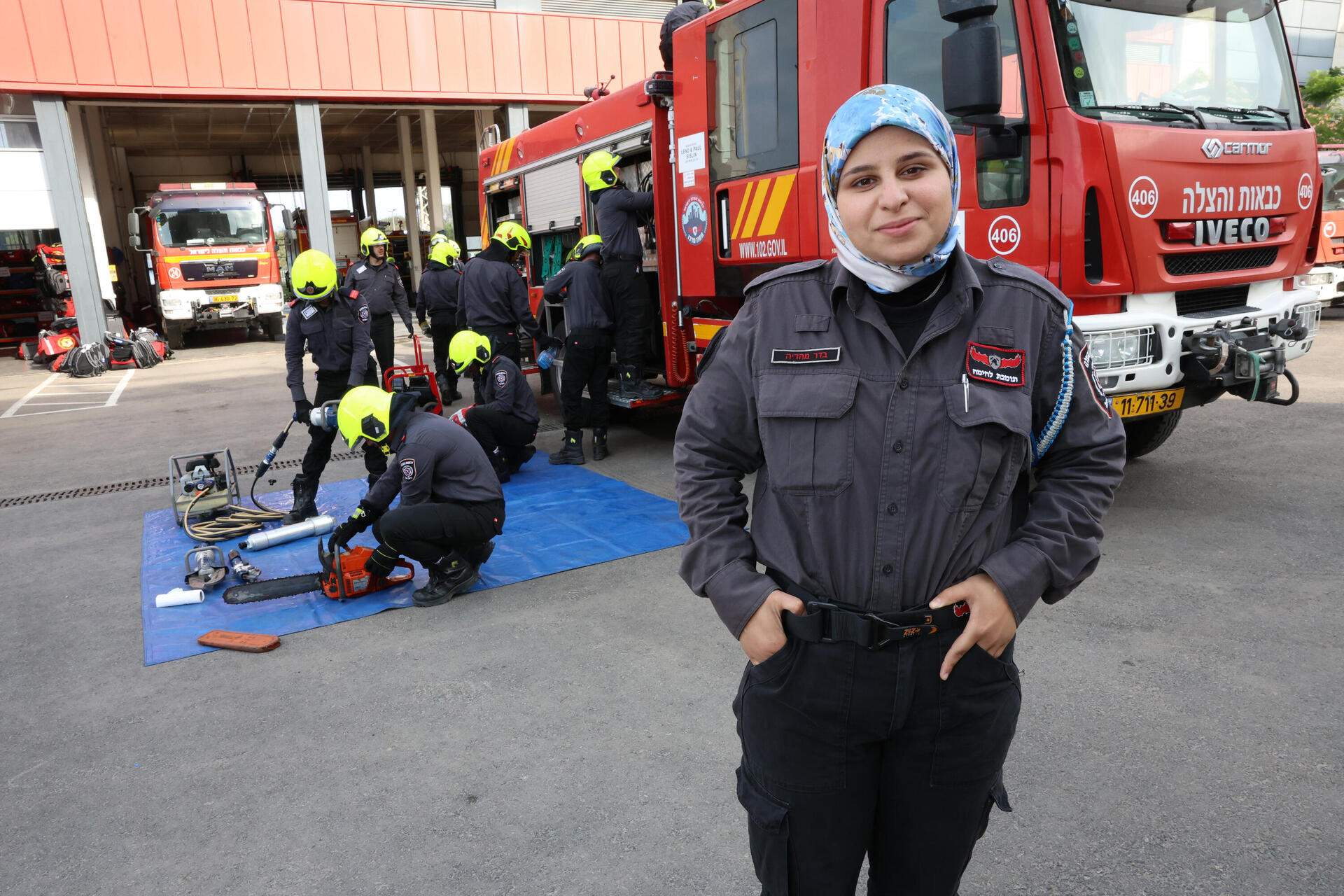 מהדיה ברר, לוחמת האש המוסלמית הראשונה 