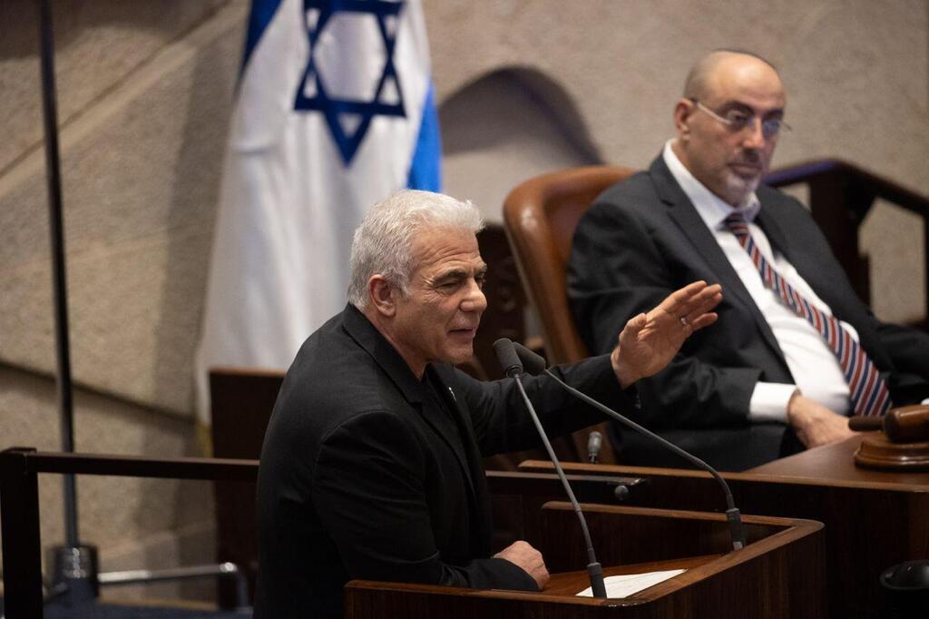 הצבעות להצעת חוק פיזור הכנסת במליאה