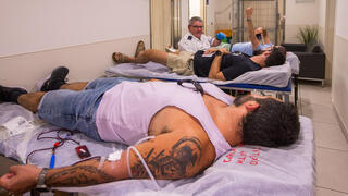 התרמת דם בבית החולים איכילוב