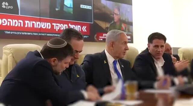 הקבינט הביטחוני מתכנס בבונקר