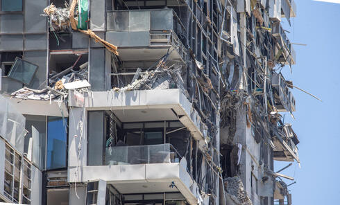 הבוקר לאחר הנפילה בתל אביב