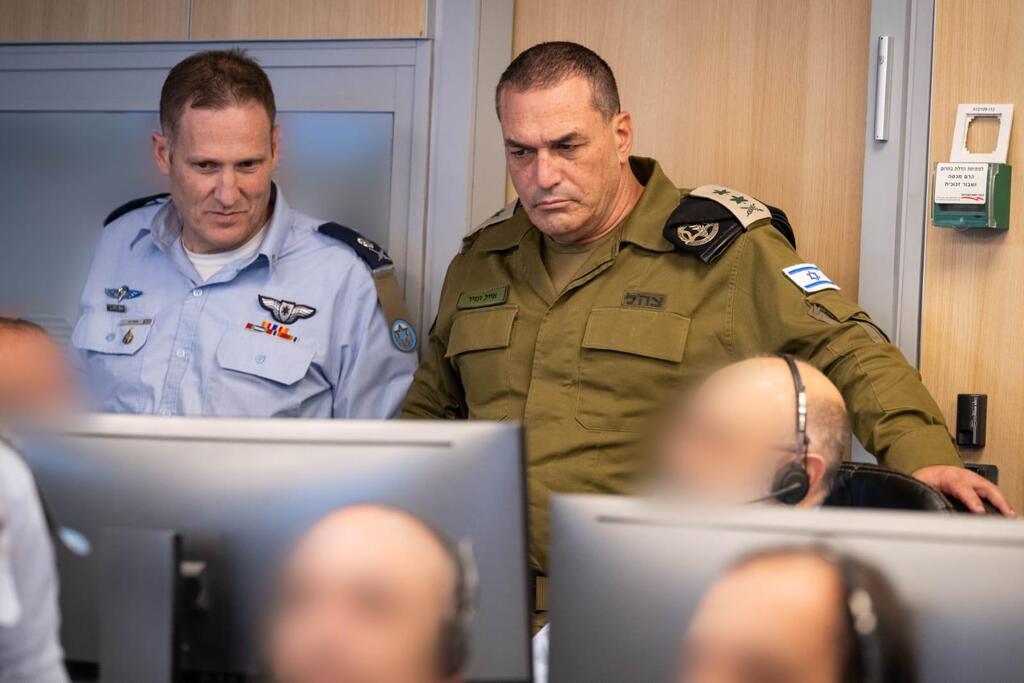 הרמטכ"ל בהערכת מצב בבור חיל האוויר