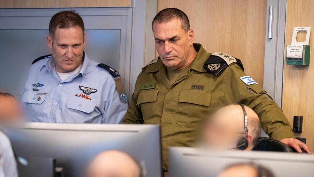 הרמטכ"ל בהערכת מצב בבור חיל האוויר