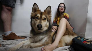 תושבי רמת גן במקלט במהלך מטח מאיראן