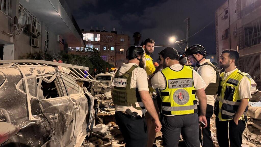 זירת הנפילה בבת ים