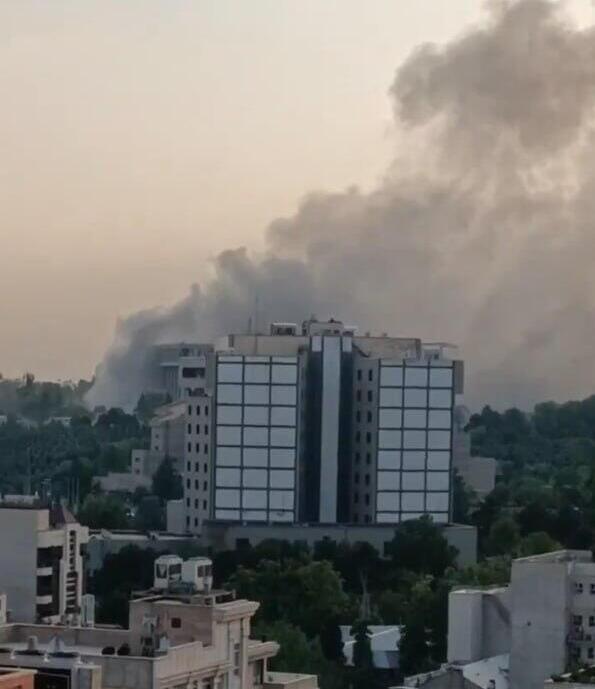 תקיפה ישראלית של ערוץ טלוויזיה איראני