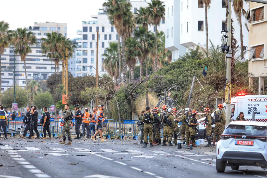 Photo: Dana Kopel נפילה בתל אביב