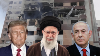 נזקים נזקי הרס שהיד טהרן איראן תקיפה אווירית תקיפות אוויריות חיל האוויר עשן מבצע עם כלביא מבנה מגורים