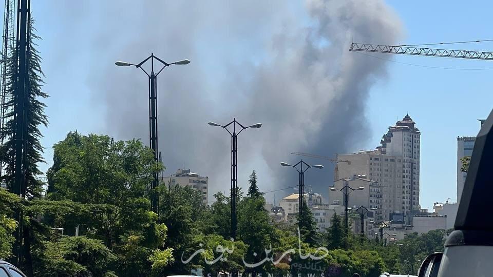 תקיפות בלב טהרן, מבצע "עם כלביא"
