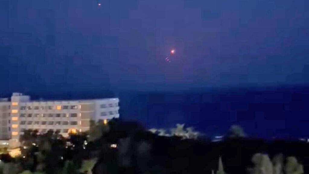 תיעוד בקפריסין של טילים איראניים