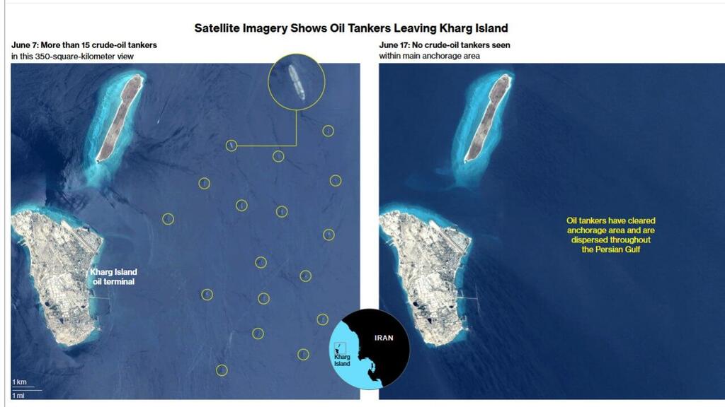 פינוי מתקני נפט באיראן