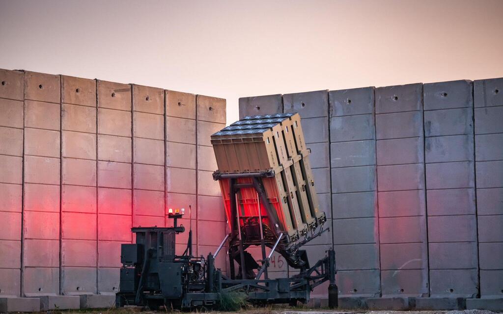 כיפת ברזל ברגעי יירוטי הכטב"מים